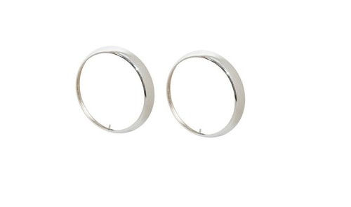 Chrome headlamp bezel - headlamp,