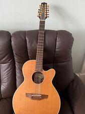 Takamine EAN40C-12 X Acoustic/Electric 12-String guitar Fitted PRE AMP  &  Case