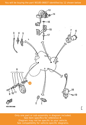 Yamaha nut self locking - yamaha, nut,