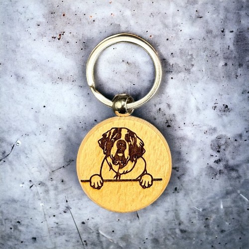 Bernard dog wooden - bernard,