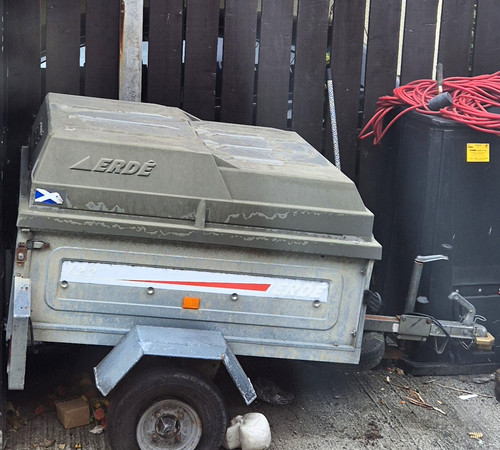 Erde camping trailer with full - camping,