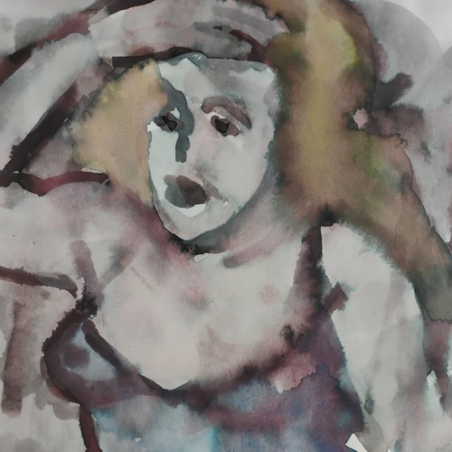 Portrait blonde woman owen - woman, fk