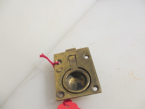 Victorian brass cabinet lever - cabinet,