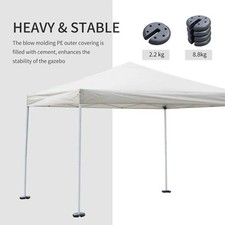 Outsunny gazebo weight - weight,