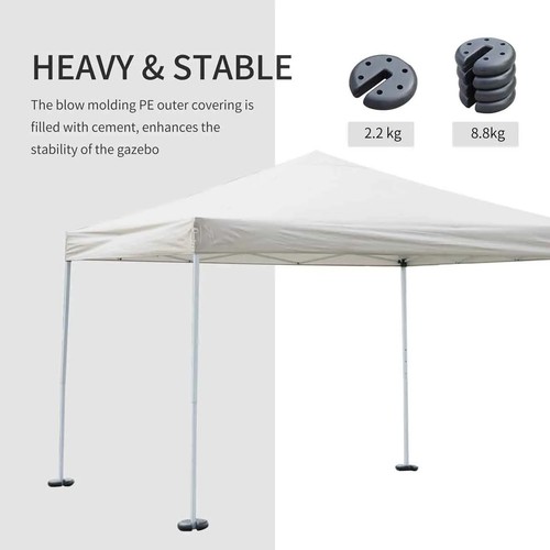 Outsunny gazebo weight set - weight,
