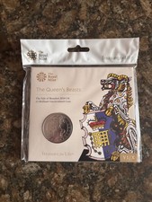 2019 the Queens Beasts the Yale of Beaufort £5 Coin Five Pound