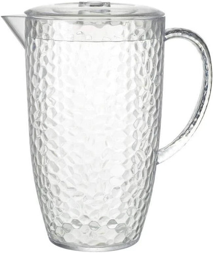 Dimple clear plastic reusable - clear,