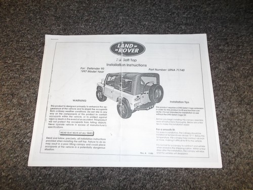 1997 land rover defender - 1997,
