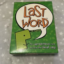 Last Word - The Game Paul Lamond Games 2005 Complete