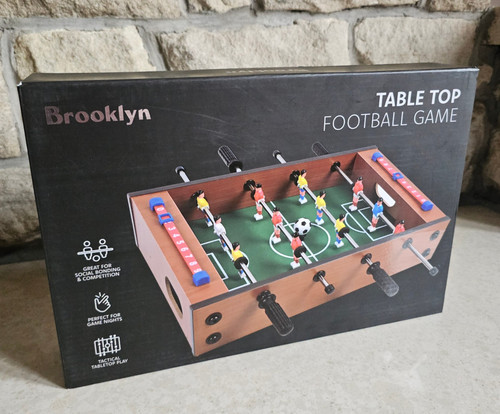 Brooklyn table top - table, football