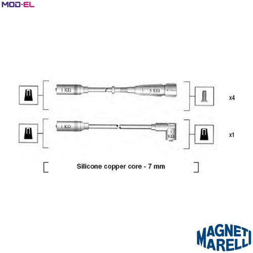 Ignition cable kit - cable,