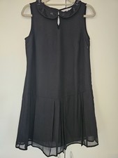 Womens Red Herring Black Dress