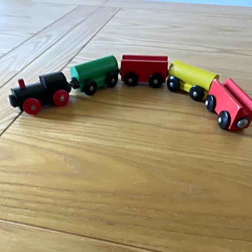 Wooden toy train - toy,