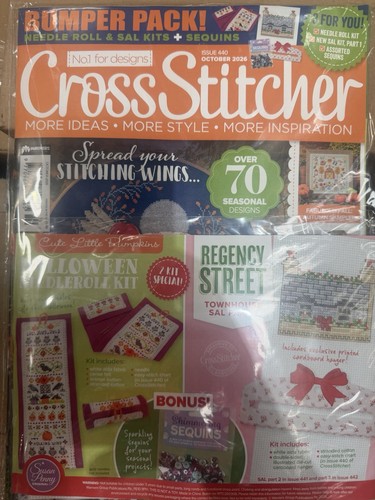 Cross stitcher magazine oct - stitcher,