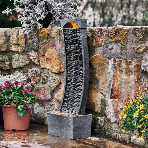 Garden water feature - garden, outdoor