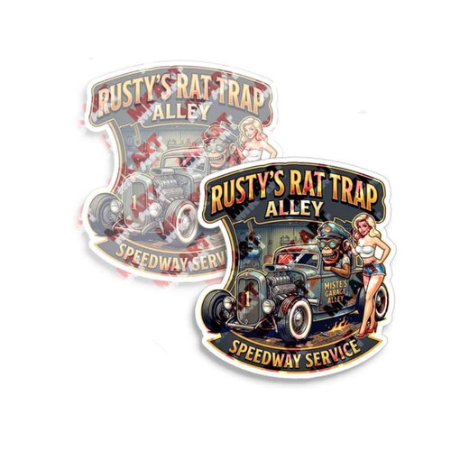 Rustys rat trap hot rod - trap,