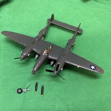 Lockheed P-38J Lightning aircraft Built Spares Repair 1/72 (4H Dis)