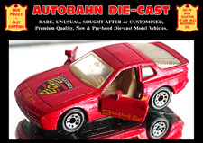 1987 VINTAGE MATCHBOX PORSCHE 944 TURBO, 1/57 SCALE COLLECTORS DIECAST MODEL CAR