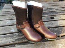 NEW Crew Clothing Company Beaumont Boots Leather/Suede Brown 37/UK4