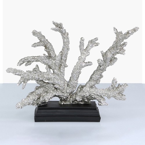 Silver black sea life - silver,