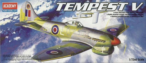 Academy hawker tempest v - 1/72,