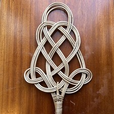 Vintage Wicker Cane Carpet