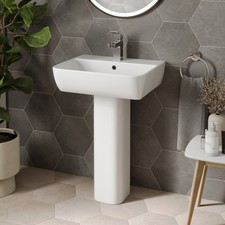 Full Pedestal Basin Sink