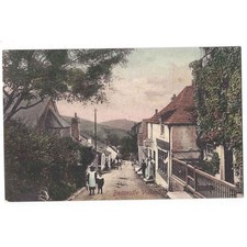 BOSCASTLE Village, Cornwall, Street Scene, Old Postcard by Frith, Unused