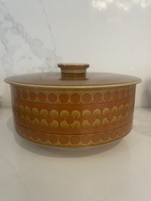 Vintage 1970s Hornsea Saffron Casserole Dish