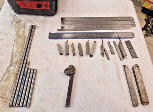 Joblot hand fashioned lathe