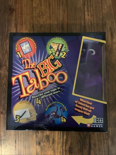 The big taboo board game - taboo, with
