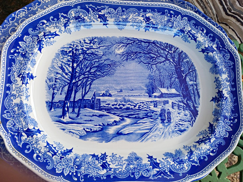 Spode blue white - blue, &