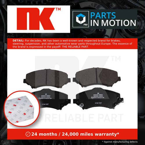 Brake pads set - brake,