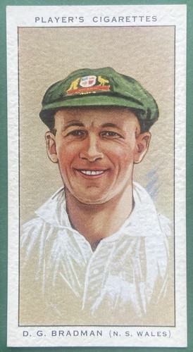 Rare mint don bradman 1934 - mint,