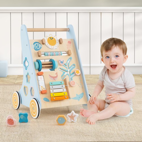 Wooden baby push - wooden,