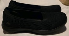 Skechers On The Go Ultra Go Goga Mat Black Slip On Shoes 136390/BBK - UK 3