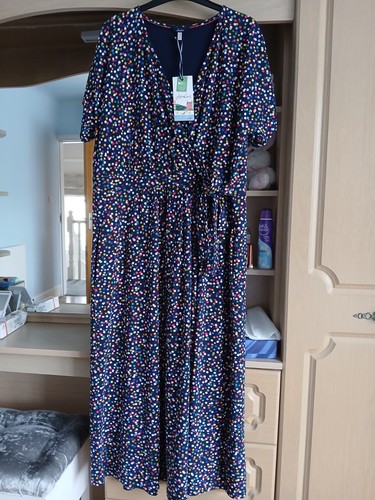 Joules navy multi spot riley - joules,