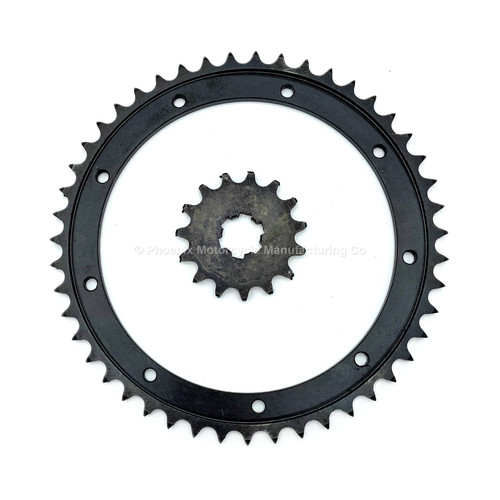 Bsa bantam hole sprocket set - 9,
