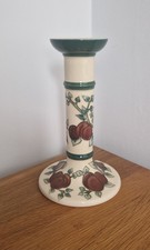 Moorcroft Large Candlestick designed  by Sally Tuffin