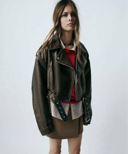 y2k Zara Double Rider Jacket