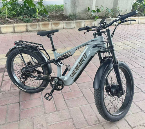 Dual motor mountain - bike, 26"
