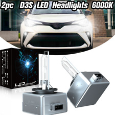 2x LED D3S UPGRADE KIT FOR XENON HEADLIGHT BULBS REPLACEMENT 6000K