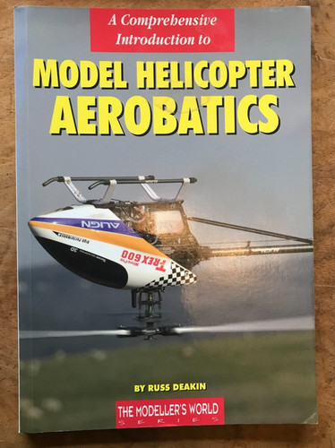 Model helicopter aerobatics - model,