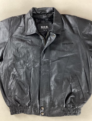 Vintage leather bomber - vintage, jacket