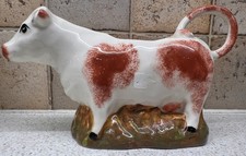 Moorland Staffordshire Ceramic Cow Creamer made in England