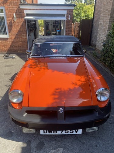 Mgb 1979 vermillion - mgb, red