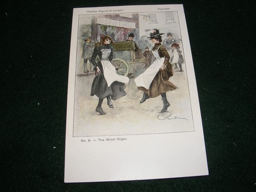 Vintage postcard london art - london,