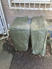 US Army X2 Wet Weather Over Trousers Job Lot Both Size XL Used Genuine Surplus