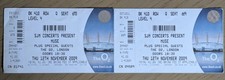 Muse X2 Ticket stubs for the