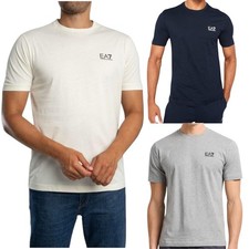 Mens Tshirt Emporio Armani EA7 Short Sleeve Tee Casual Cotton Top S-XXL Sizes